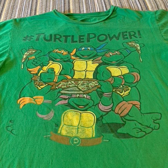 Teenage Ninja Turtles Shirts & Tops Teenage Mutant Ninja Turtles Turtlepower Tshirt Youth Xl